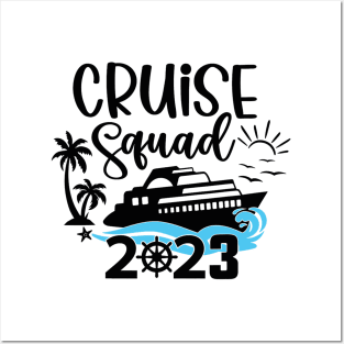 Family Cruise Squad 2023 Family Matching Group Squad Quote Posters and Art